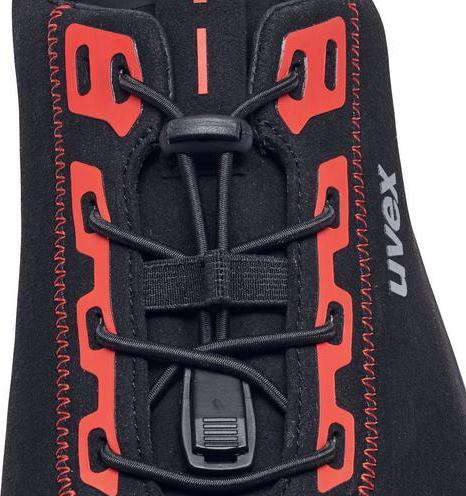 Productafbeelding Uvex Sports uvex 1 x-craft lage schoenen S3L 68034 zwart, rood wijdte 14 maat 44 (S3, 44)