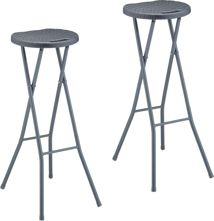 Produktbild Relaxdays 2x Barhocker