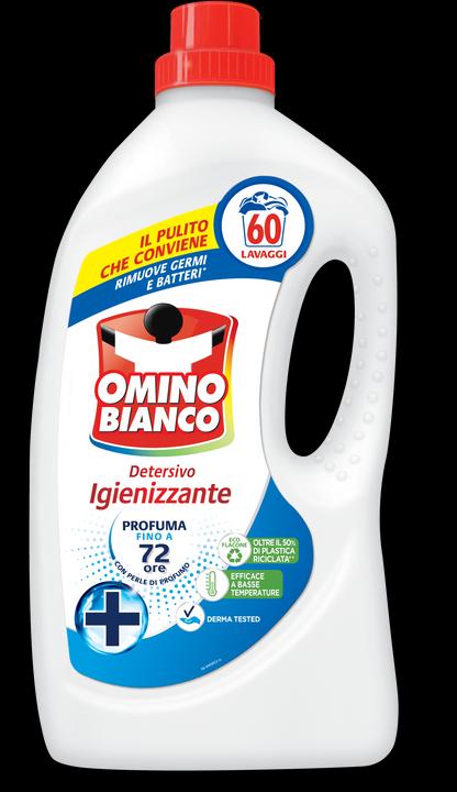 Image du produit Omino Bianco Détergent désinfectant pour machine à laver 2400ml