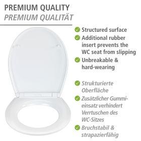 Productafbeelding Wenko WC-zitting met soft-close mechanisme Blossom Rollin "Art veelkleurig