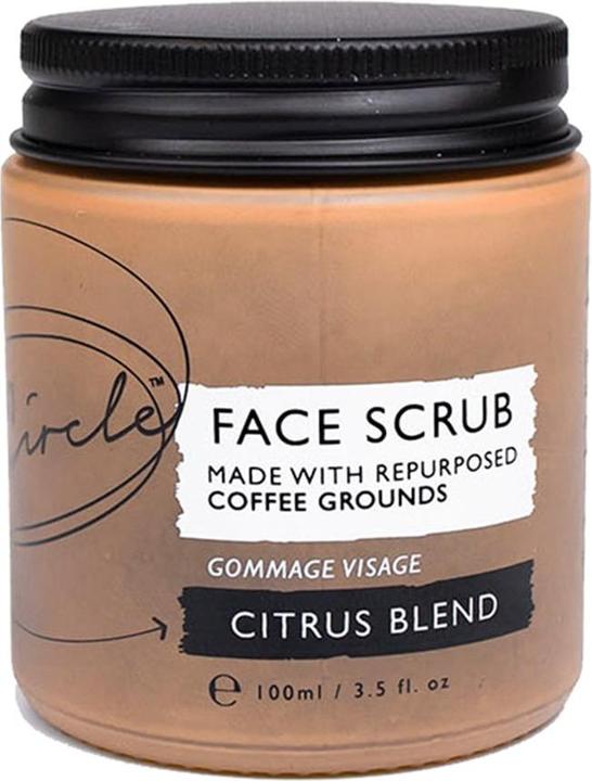 UpCircle Peeling for normal and dry skin Coffee Face Scrub Citrusend 100 ml (Peeling, 100 ml)