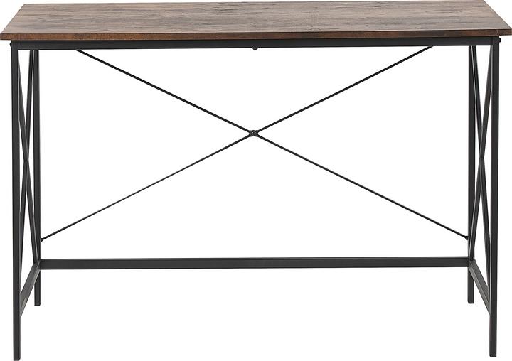Image du produit Beliani Bureau couleur bois foncé 115 x 60 cm FUTON (115 x 60 x 76 cm)