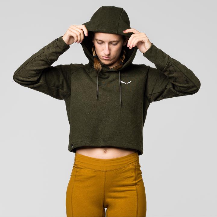 Produktbild Salewa Lavaredo Hemp Cropped Kapuzenpulli Da (34)