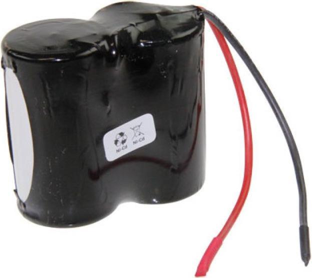 Produktbild Saft Notbeleuchtungs-Akku F1x2 VNT D mit Kabel 10cm mit offener Litze 2,4V, 4000mAh (1 Stk., 4000 mAh, Ladegerät inkl. Akku)