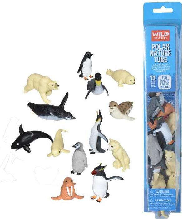Actual product image Wild Republic Nature tube polar animals
