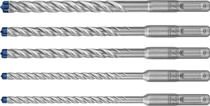 Produktbild Bosch Professional Zubehör EXPERT SDS plus-7X Hammerbohrer-Set, 6/6/8/8/10 mm, 5-tlg. (6.0 mm, 10.0 mm, Ø 8.0 mm)