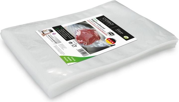 Caso Sacchetti strutturati per la sigillatura sottovuoto 01286 100 sacchetti, Dimensioni (L x L) 25 x 35 (100 x)
