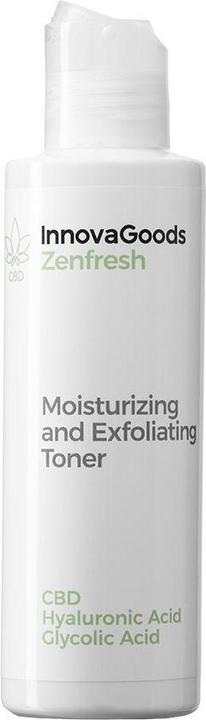 InnovaGoods Feuchtigkeitsspendendes Gesichtswasser mit Peeling-Effekt CBD Zenfresh 150 ml (Peeling, 150 ml)