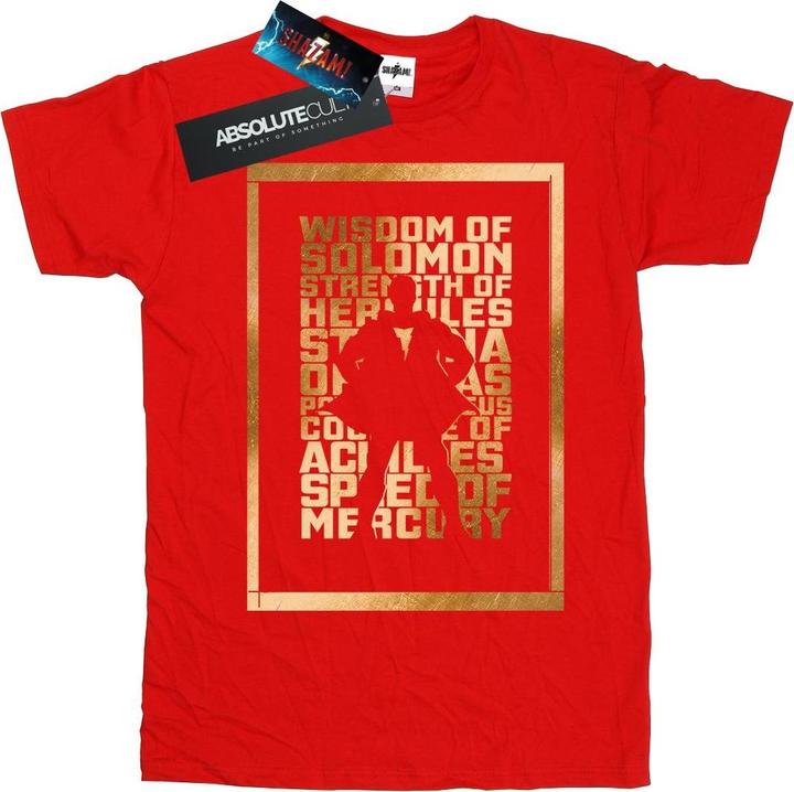 Produktbild Shazam Gold Text TShirt (XL)