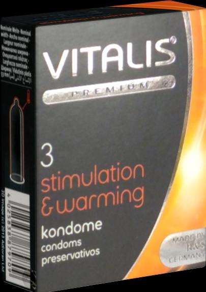 Produktbild Vitalis Stimulation & Warming (3 Stk.)