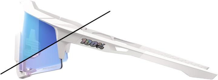 Produktbild 100% SPEEDCRAFT SL LE - Bastille (Weiss, Blue Mirror)