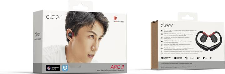 Actual product image Cleer Audio ARC II Sport Edition (No noise cancelling, 8 h, Wireless)