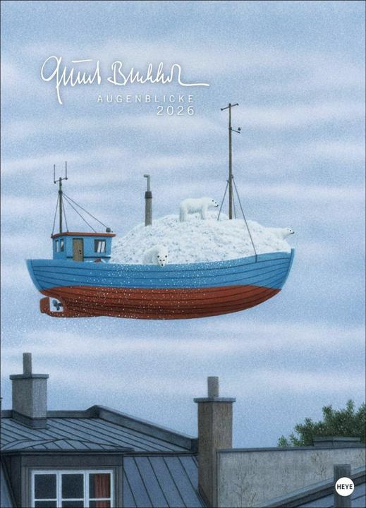 Produktbild Quint Buchholz: Augenblicke Kalender 2026 (49 x 68 cm, Harter Einband, Deutsch)