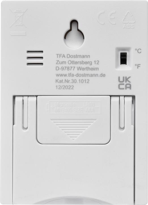 Produktbild TFA Digital Minima-Maxima Speicher