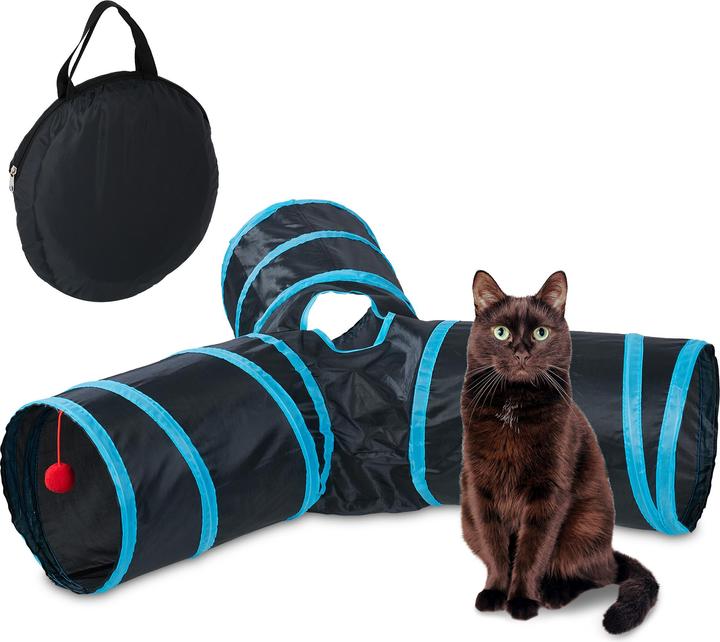 Actual product image Relaxdays Cat tunnel (Cat tunnel)