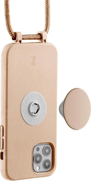 Image du produit Just Elegance JE PopGrip Étui pour iPhone 12 Pro Max 6,7? (Beige AW/SS23) (Apple iPhone 12 Pro Max)