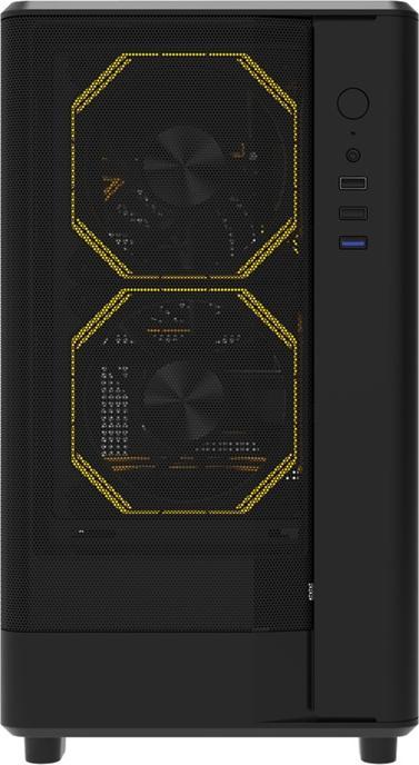 Actual product image Darkflash Tech Darkflash DB330M Mesh computer case (black) (ITX)