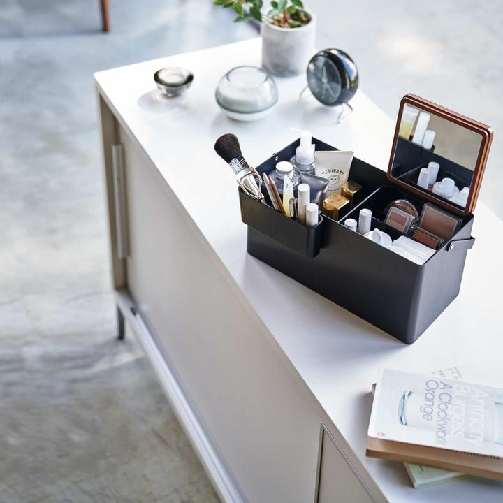 Image du produit Yamazaki Make -up -Organisator - Tower - Schwarz