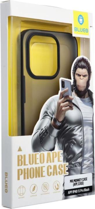 Blueo Consumables! APE Phone Case - Apple iPhone 15 Pro black (Apple iPhone 15 Pro)