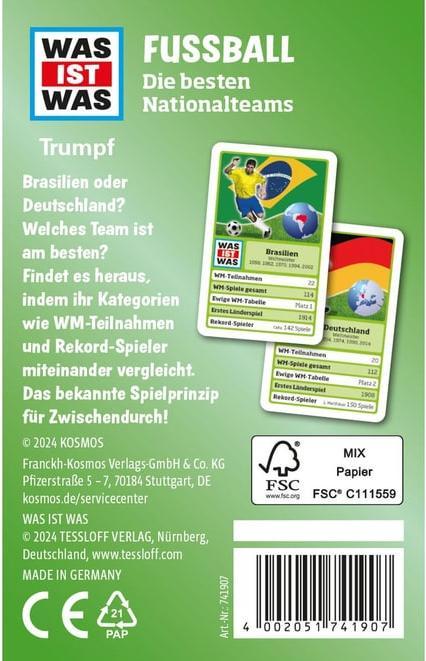 Image du produit Kosmos Football Équipes nationales (Allemand)