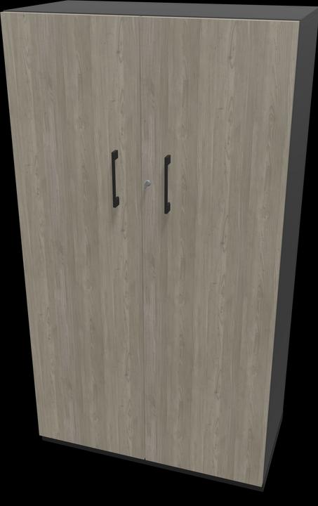 Black, Wood decor grey with structure, Dark grey