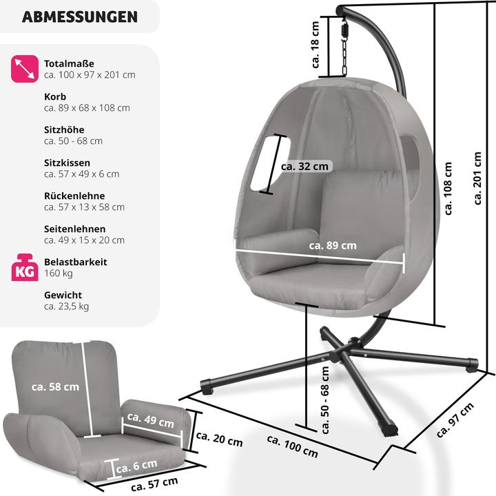 Actual product image tectake Anika