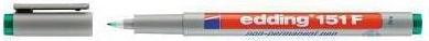 Image du produit Edding Stylo à bille non permanent 151 F (Vert, 0.60 mm, 1 x)