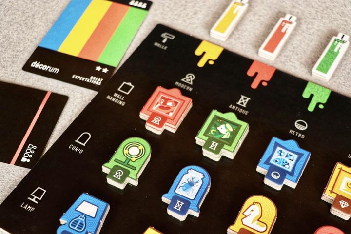 Actual product image Skellig Games SKED0031 - Decorum, board game, for 2-4 players, from 10 years (DE edition) (German)