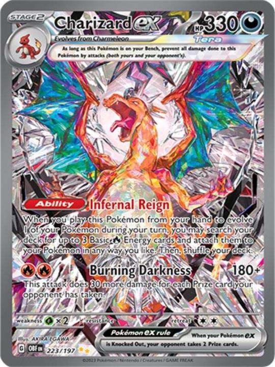 Actual product image Pokémon Obsidian Flames (English, Booster Pack)