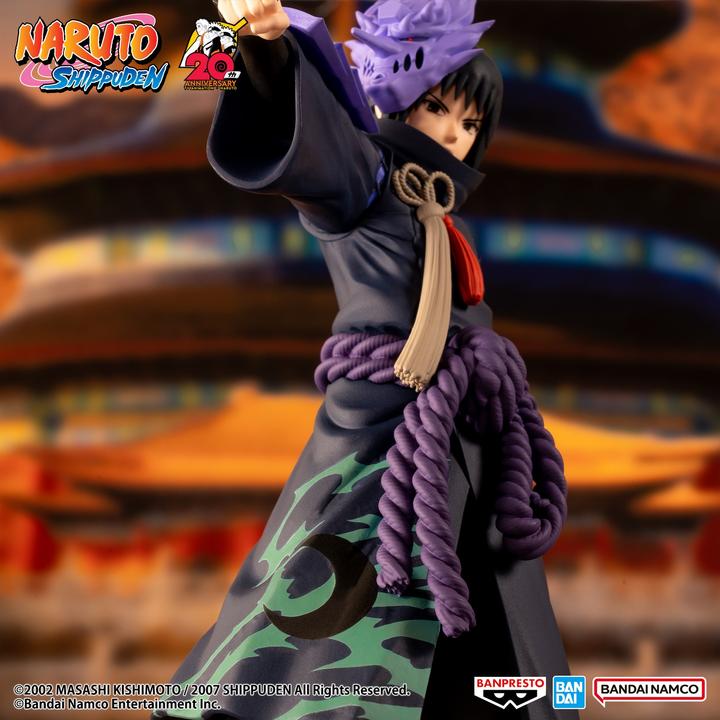 Produktbild Banpresto Naruto - Sasuke Uchiha 20th anniversary Costume
