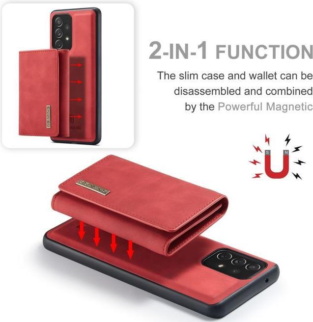 Actual product image Dg.Ming M1 Series Hardcase with Detachable Wallet (Samsung Galaxy A73 5G)