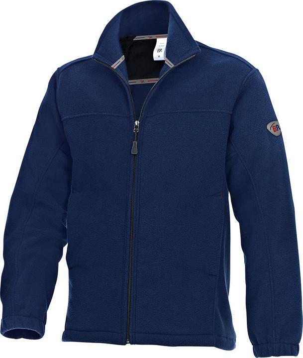 Produktbild BP 1872-646-110-M Fleece-Jacke, Stehkragen- und Arm-Hebesystem, 270,00 g/m² 100% Polyester, Nachtbla (M)