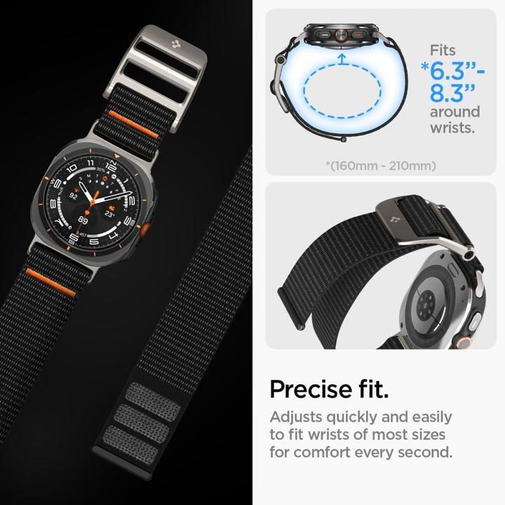 Productafbeelding Spigen DuraPro Flex Sam Galaxy Watch Ultra 47mm czarny/zwart AMP08773 (Stof)