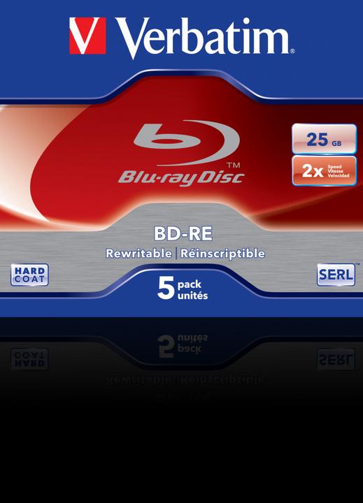 Produktbild Verbatim Bd-Re (5 x)
