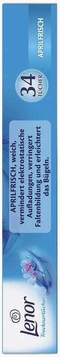Produktbild Lenor Trocknertücher Aprilfrisch (34 Waschgänge, Tücher)