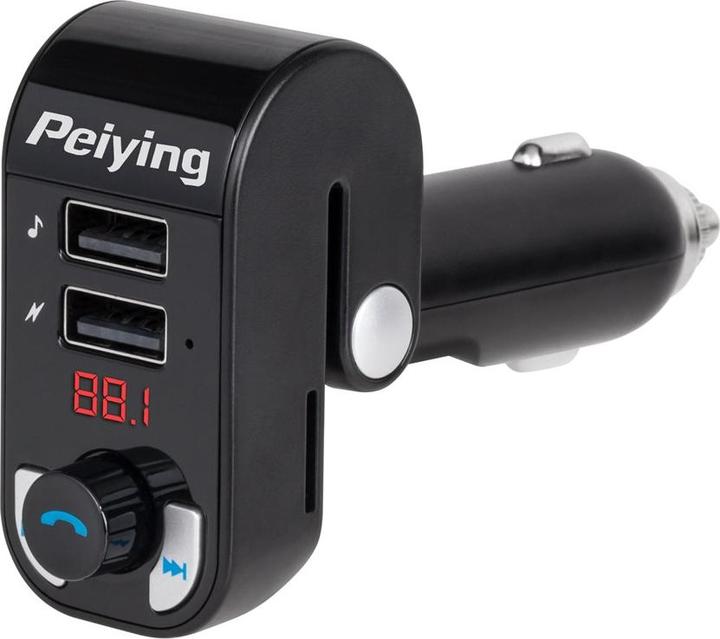 Image du produit Peiying Automobilinis FM moduliatorius su Bluetooth