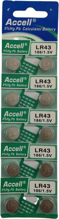 Image du produit Widmann Knopfbatterie AG12/LR43:1 (10 pcs, AG12)