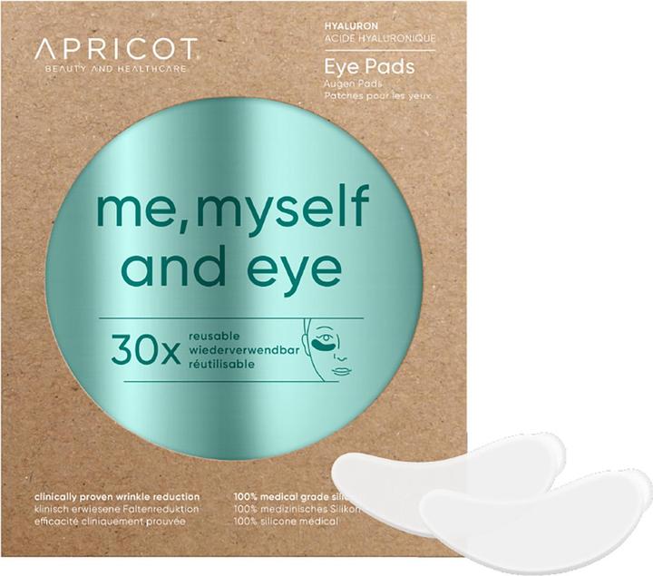 Apricot wiederverwendbares Anti-Falten-Augen Pads mit Hyaluron (Patches)