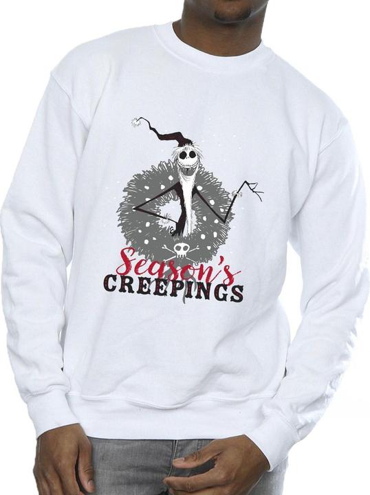 Produktbild Disney The Nightmare Before Christmas Seasons Creepings Wreath Sweatshirt (L)