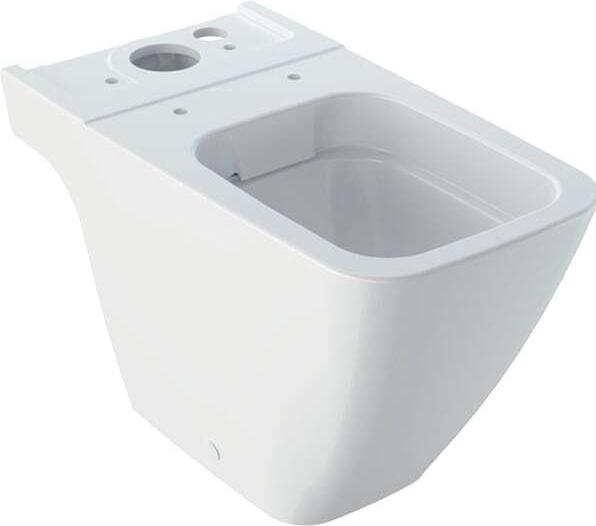 Produktbild Geberit iCon Square Stand-WC rimfree, für AP-Spülkasten aufgesetzt, 200930, Tiefspüler, geschloss