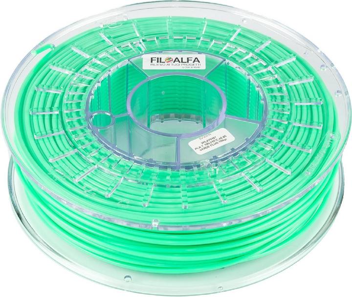 Filoalfa Pla 700gr Green Fluo (PLA, 2.85 mm, 700 g, Green)