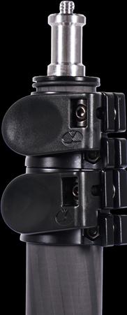 Image du produit Sirui DK28 Trépied de lampe en carbone à suspension pneumatique 2,8m de haut (280 cm, 10 kg)