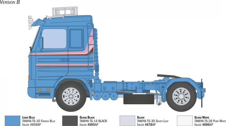 Actual product image 1:24 Scania 143M 500 Streamline 4x2