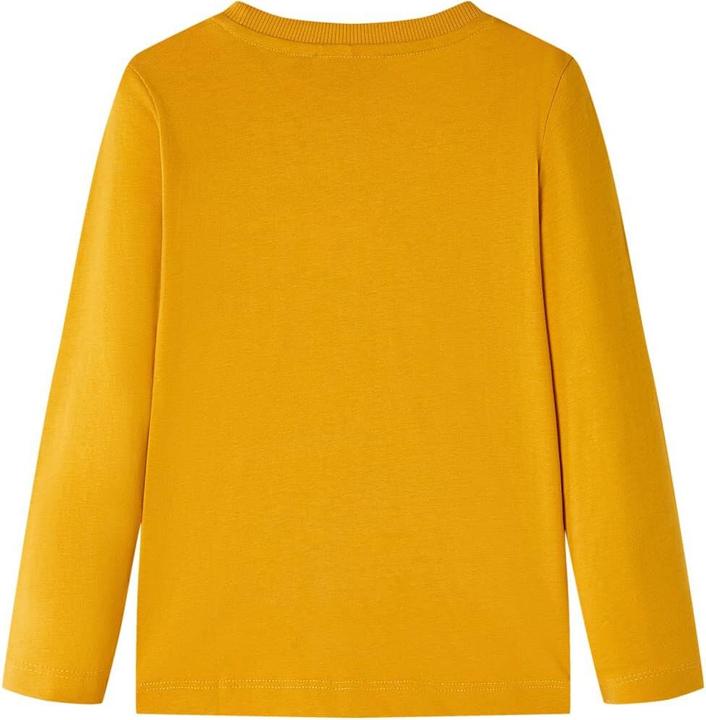 Produktbild VidaXL Kinder-Langarmshirt Ocker 92,Material: 100 % Baumwolle,Farbe (92)