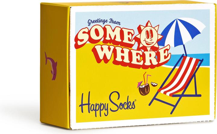 Image du produit Happy Socks Wish You Were Here Gift Set (lot de 2, 36 - 40)