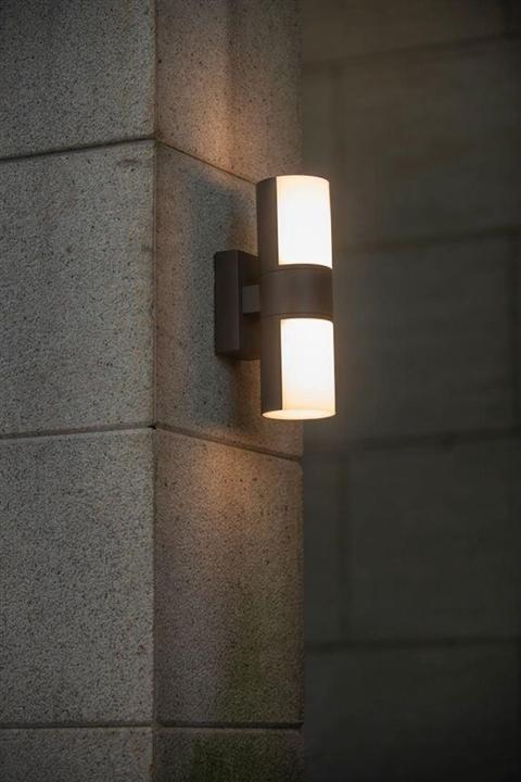 Actual product image Lutec LED wall lamp CYRA (1000 lm, IP54)