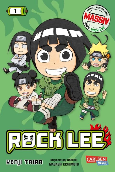 Actual product image Rock Lee Massiv 1 (German, Kenji Taira, Miyuki Tsuji, Masashi Kishimoto, 2023)