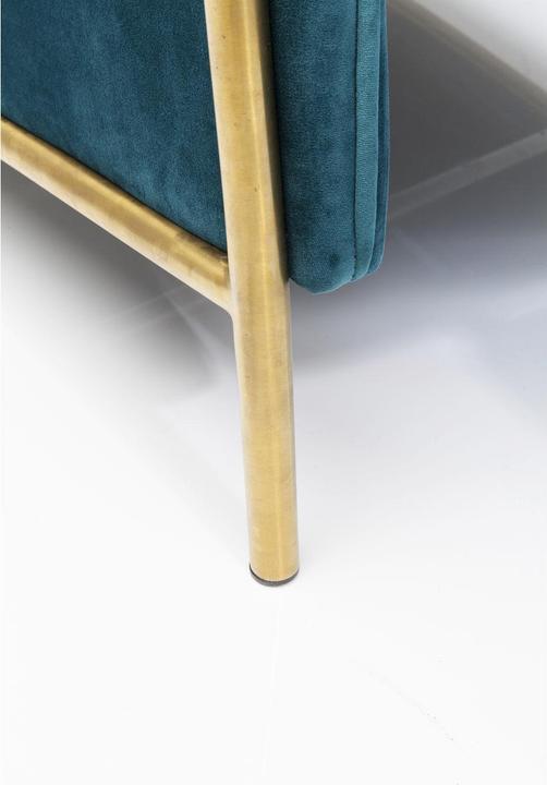 Actual product image Kare Design Relax armchair Lazy Velvet Blue