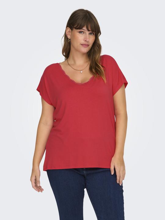 Image du produit Only Coupe normale Top col V Curve Top (XL)