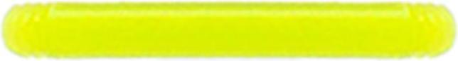 Actual product image Star Piercing Barbell bar yellow (Acrylic, without brass)